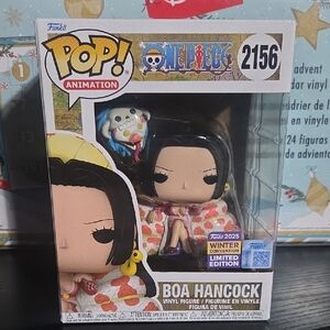Funko Pop Boa Hancock with Red and Blue Accents